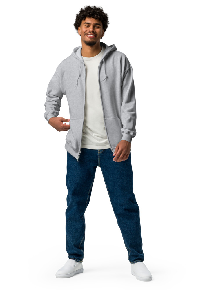 Unisex zip hoodie